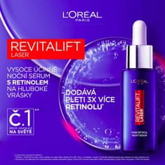 Loreal Paris Nočné sérum s retinolom Revitalift Laser X3 (Night Serum) 30 ml