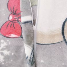 Jahu Obliečky mikroflanel Navidad 140x200, 70x90 cm