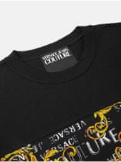 Versace Jeans Čierne pánske tričko Versace Jeans Couture XXL