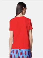 Versace Jeans Červené dámske tričko Versace Jeans Couture XS