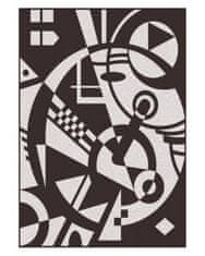 GDmats Dizajnový kusový koberec Geometry od Jindricha Lípy 120x170
