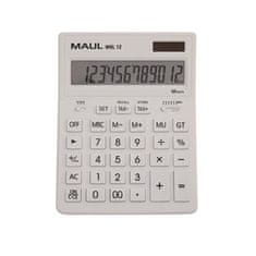 MAUL Kalkulačka "MXL 12", biela, stolná, 12 číslic, 7267002
