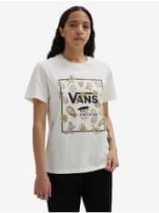 Vans Krémové dámske tričko VANS Trippy Floral M