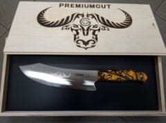 Giesser Messer Nůž barbecue Premiumcut 20 cm, Spicy Orange
