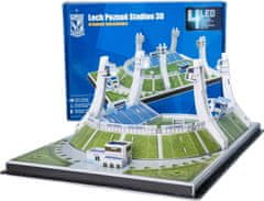 STADIUM 3D REPLICA Svietiace 3D puzzle Štadión Lech Poznań - FC Lech Poznań 65 dielikov