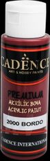 Cadence Akrylová farba Premium - vínová / 70 ml