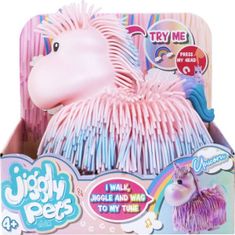 Eolo Toys JIGGLY maznáčik Jednorožec perleťový