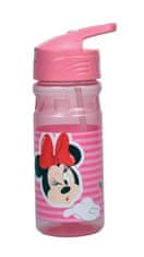 GIM Plastová fľaša Disney Minnie Wink so slamkou (500 ml)