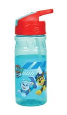 GIM Plastová fľaša Paw Patrol so slamkou (500 ml)
