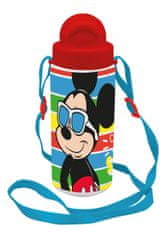 INVICTUS Plastová fľaša so slamkou MICKEY MOUSE (500ml)
