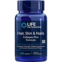 Life Extension Doplnky stravy Hair Skin Nails Collagen Plus Formula