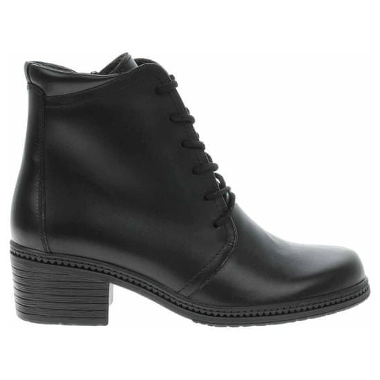 Gabor Členkové topánky čierna 3466127