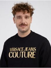 Versace Jeans Čierna pánska mikina Versace Jeans Couture M