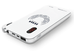 Tesla Batteries QI 10 Wireless White Power Banka 5V / 8000 mAh biela