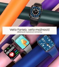 Bomba Smart hodinky ProMax 8 s 1,6" displejom a 200mAh hliník