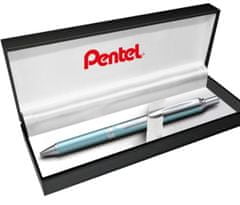 Pentel Gélové pero EnerGel BL407 - tyrkysové 0,7mm v darčekovej krabičke