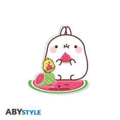 AbyStyle Molang 2D akrylová figúrka - Molang and watermelon