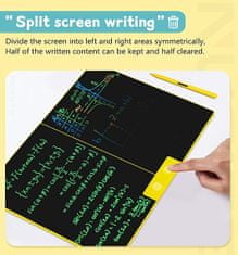 MXM Digitálna kresliaca LCD tabuľa 15" - žltá