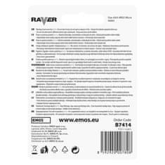 Raver Nabíjacia batéria RAVER SOLAR 400 mAh HR03 (AAA)