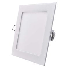 EMOS LED panel 170×170, štvorcový vstavaný biely, 12,5W teplá biela