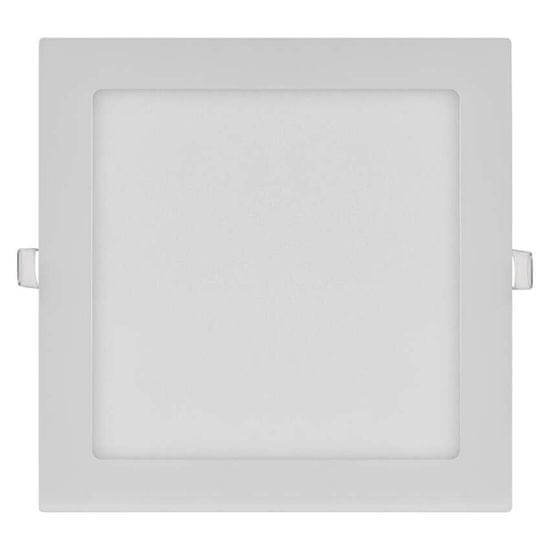 EMOS LED vstavané svietidlo NEXXO, štvorec, biely, 18W, teplá biela