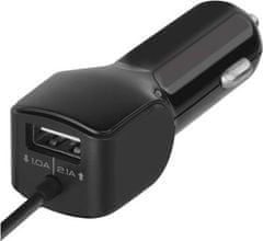 EMOS Univerzálny USB adaptér do auta 3,1 A (15,5 W) max., káblový