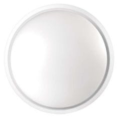 EMOS LED prisadené svietidlo ZURI, kruhové čierna/biela 14W teplá b.