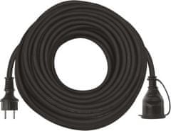 EMOS Predlžovací kábel gumový - spojka, 30m, 3× 1,5mm2