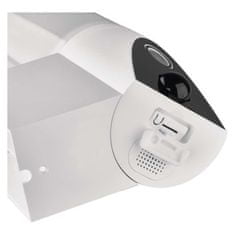 EMOS GoSmart Vonkajšia otočná kamera IP-300 TORCH s Wi-Fi a svetlom, biela
