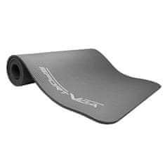 Sportvida Podložka na cvičenie Yoga 1 cm sivá 180 cm x 60 cm