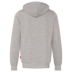 FAN SHOP SLOVAKIA Mikina FC Bayern Mníchov s kapucňou, šedá, zips, 100% bavlna | XL