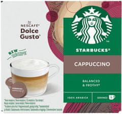 Starbucks kávové kapsule Cappuccino by Nescafé Dolce Gusto