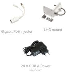 Mikrotik LHGG-60ad, Wireless Wire Dish, 60GHz, L3, kompletný spoj