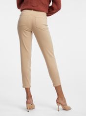Orsay Béžové dámske skrátené slim fit džínsy 34