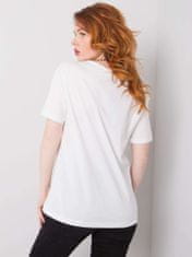 H&B Dámske tričko s potlačou Selma biela M