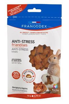 Francodex Pochúťka Anti-stress pre hlodavce 50g