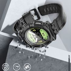 Kryt/Ochanné Sklo Iblsn Armorbox 2-Set Samsung Galaxy Watch 5 Pro (45 Mm) Black