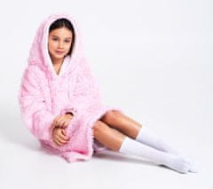 Cozy Noxxiez CH325 Jednorožec - hrejivá televízna mikinová deka s kapucňou pre deti 7 - 12 rokov