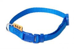 B&F Obojok puppy nylon rozlišovacia - modrý BAFPET 1,00 x 20-35 cm