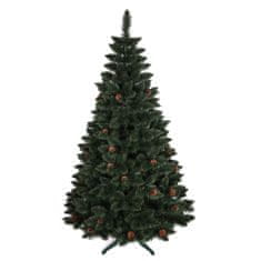 ROY Umelý vianočný stromček borovica klasická so šiškami 220 cm
