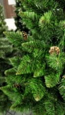 ROY Umelý vianočný stromček borovica klasická so šiškami 220 cm