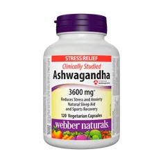 Webber Naturals Ashwagandha 3600 mg