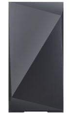 Zalman case miditower Z9 ICEBERG BLACK, bez zdroja, ATX, 2x 140mm ventilátor, temperované sklo, 2x USB 3.0, 2x USB 2.0, 1x USB-C, čierna