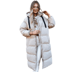Dstreet Dámska zimná bunda COZYSEASON béžová ty3901 XL