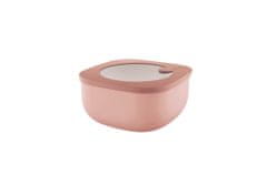 Guzzini Box na jedlo/potraviny ECO STORE&MORE 975 ml Peach Blossom Pink