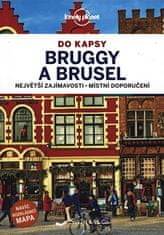 Lonely Planet Brusel a Bruggy do vrecka - - Benedict Walker kniha + mapa