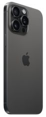 Apple iPhone 15 Pro Max, 512GB, Black Titanium (MU7C3SX/A)