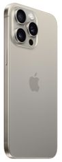 Apple iPhone 15 Pro Max, 512GB, Natural Titanium (MU7E3SX/A)