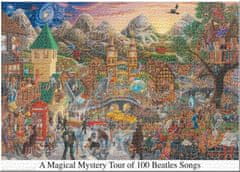 Aquarius Puzzles Puzzle Beatles Magical Mystery Tour 3000 dielikov