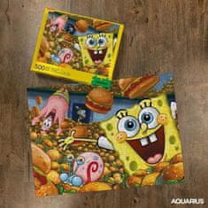 Aquarius Puzzles Puzzle SpongeBob SquarePants: Krabie hambáča 500 dielikov